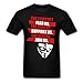 Spreadshirt Anonymous Mask Slogan Men's T-Shirt, XL, Black