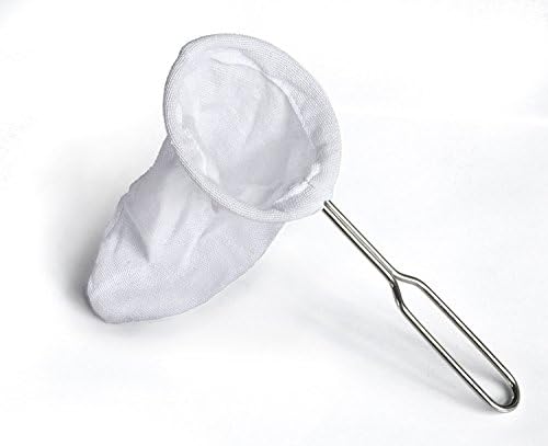 One Cup Reusable Muslin Strainer for Coffee or Thai Iced Tea