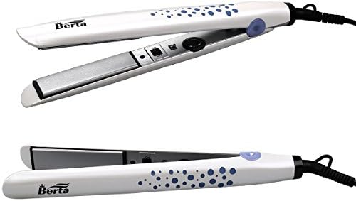 Professional blow dryer 3D Plate Hair Flat Iron Professional Hair Straightener pearl white