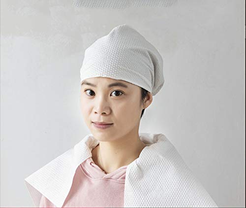 Ivank Disposable Hair Towels, 180 Pack Salon Large Absorbent, 23 X11 Inch (58X 28 cm), Throw Away, Hair Drying, One Time Use, Tough and Soft
