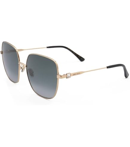 Amazon.com: Jimmy Choo HESTER/S BKU GOLD NUDE 59/15/145  display picture 1