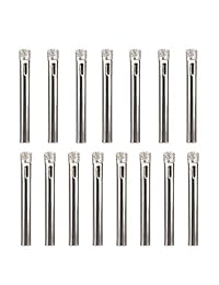 YOTINO Juego de 15 brocas de diamante, 0.236 in, pequeño kit de brocas de diamante hueco para cristal, cerámica, porcelana, azulejos de cerámica, mármol
