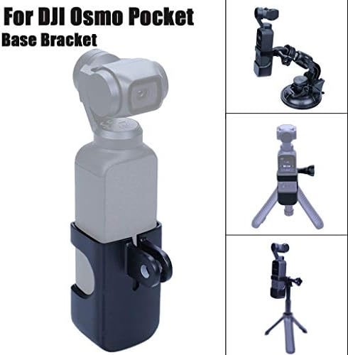 Solovley Flexible Adapter, Camera Bracket Adapter Expansion Connection Stand 1/4 Screw for DJI OSMO Pocket