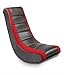The Crew Furniture 51206 Classic Video Rocker Black/Red Mesh Racing Stripe primary
