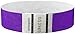 Goldistock Event Wristbands Original Series Neon Purple 500 Count | ¾” Arm Bands | Paper-Like Party Armbands | Wrist Bands