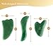 Jade Gua Sha Facial Tool Set by Esmee | 3 in 1 Premium Guasha Kit | 100% Real Indian Jade | Anti-aging Beauty Therapy for Massage and Skin Rejuvenationthumb 2