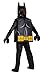 Batman Lego Movie Deluxe Costume, Black, Small (4-6)