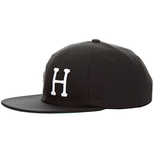 HUF x SPITFIRE 6 Panel Hat Black: Buy 