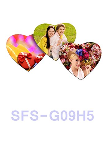 4 Blanks Hearts Mousepads Sublimation HeatTransfer Mouse Pad 8 x 9 x 0,5 inches