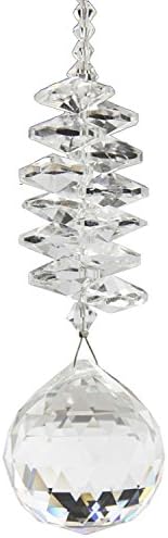 Waner 30mm Clear Crystal Ball Prism Suncatcher Feng Shui Products for Positive Energy