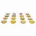 Keklle 17 2018/7/9 11:08:39 16 Pack Refrigerator Magnets, Emoji Magnets Fridge Magnets 3D Funny Cute for School Lockers Accessories Set