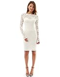 PattyBoutik Women's Boatneck Sweetheart Floral Lace Dress