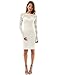 PattyBoutik Women's Boatneck Sweetheart Floral Lace Dress