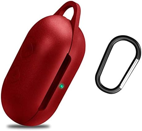 FlainUp Silicone Case for Samsung Galaxy Buds, Protective Soft Shockproof Cover with Keychain
