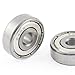 uxcell Metal Double Shielded Deep Groove Ball Bearing 6mm x 22mm x 7mm 6Pcs