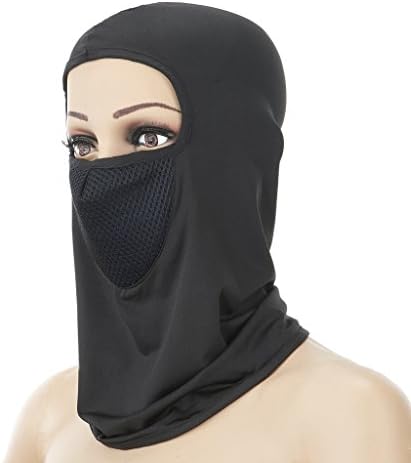 Summer Windproof Thin Balaclava Full Head Face Mask Headband Motorcyle Mask for Women Men Youth Skiing, Cycling, Motorcycle Outdoor Sports