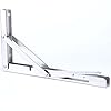 Amarine-made-2-PCS-Long-Release-Arm-Polished-Stainless-Steel-Folding-Shelf-Bench-Table-Folding-Shelf-or-Bracket-Max-Load-330lb-Long-Release-Arm