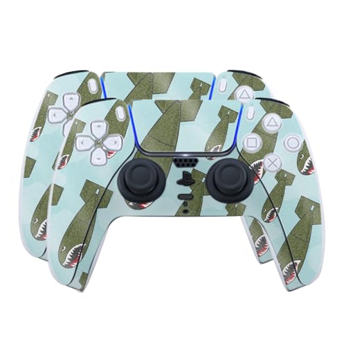 Glossy Glitter Skin Compatible with PlayStation 5 PS5 Controller (2 Pack) - Bom…