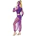 Fun World Women's Dreamy Genie Adult Costume, Purple, M/L Size 10-14