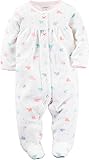 Carter's Baby Girls' Terry Sleep n Play Footie (Baby)