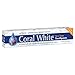 Coral White Cinnamon Tea Tree Natural Fluoride Free, Glycerin and SLS Free Coral Calcium Xylitol Toothpaste - 6 Ounces
