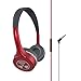 Earpollution IFEPTP-RD0 iFrogz Toxix Plus Headphones, Ruby Red
