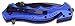 Pro Iron Assisted Opening Serrated Edge Outdoor Survival Camping Hunting Knife (BLUE(1 Knife))