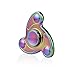 Mbaoluo Spinner Fidget EDC ADHD Focus Toy Ultra Durable High Speed 1-5 Min Spins Precision Kirsite (Rainbow)