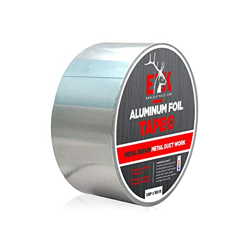 Aluminum Foil Tape for Metal Repair and Duct Work (1.88" x 150' x 2.7mil) - Thumbnail 4