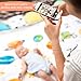 BabyOrbit Baby Monthly Milestone Blanket - 43x47 inches | 12x Card + 12x Sticker