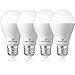 Great Eagle 40/60/100W Equivalent 3-Way A21 LED Light Bulb 3000K Bright White Color (4-Pack)