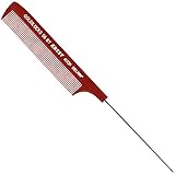Krest Combs Goldilocks Perm Stainless Steel Pin Tail Extra Fine Teeth Comb 8 1/2