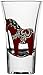 Sagaform Dala Horse Shot Glasses, Set of 4