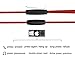 PWOW In Ear Earbuds Wired Earphones Headphones with Microphone Stereo iPhone Headphones Samsung Earbuds