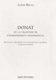 Donat et la tradition de l'enseignement grammatical