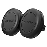 Mpow [ Import Tech Guarantee ] Upgraded Magnetic Car Phone Mount, Strong Magnet Air Vent Car Phone Holder Compatible iPhone Xs MAX/XS/XR/X/8/8 Plus, Samsung Galaxy S9/S8/S7, and More