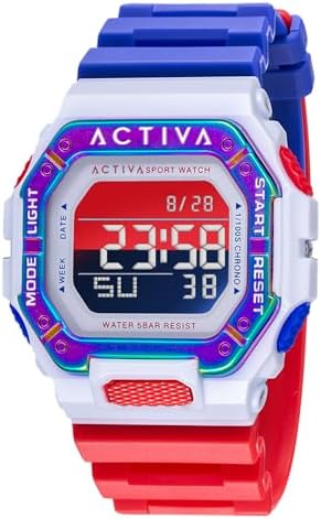 Amazon.com: ACTIVA Digital Watch Green Camo : Clothing  display picture 1