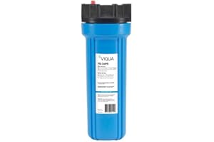 FB-34PR Filter HOUSING, 10", 3/4" FNPT Blue, Black PRES. Release Head