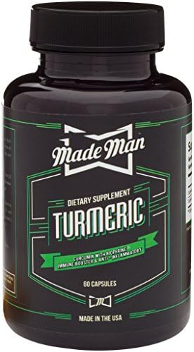 Turmeric Curcumin with BioPerine 1200mg | 95% Standardized Curcuminoids | Black Pepper Extract | Supports Inflammation and Joint Health | Vegan | 60 Turmeric Capsules | 30 Day Supply
