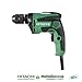 Hitachi D10VH2 3/8 inch Corded Drill, Variable Speed Trigger, Metal Keyless Chuck, 7.0 Amp, 0-2,700 RPM, 5 Year Warranty