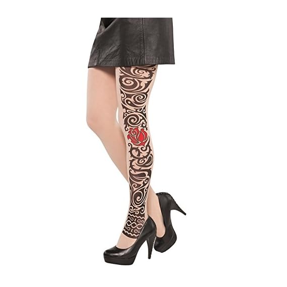 Amscan-International-Adults-Gothic-Tattoo-Tights