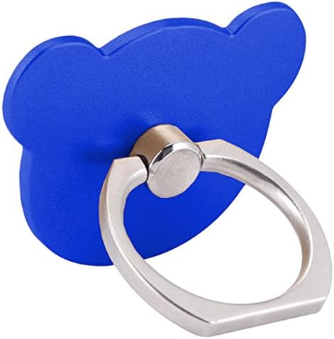 V2eshop Cute Animal Ring Stand Holder Finger Bracket For Smart Phones Mobile Phone #Blue