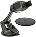 ARKON Mounts Mobile Grip 2 Phone Car Suction Mount | Strong Suction Mount | GPS Ready | 360° Adjustable Viewing | Compatible with iPhone, Samsung, Google, Huawei, & more | MG279