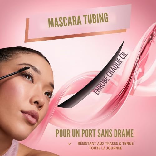 Calorie 2000 Calorie Long Lash Era Mascara Tubing Tubing pour cils visiblement plus longs, résistant aux taches Fb. 002 Black Brown