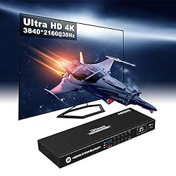 TESmart 8 Port HDMI KVM Switch 4K @ 30Hz with