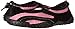 Womens Water Shoes Aqua Socks Pool Beach ,Yoga,Dance and Exercise (8, Black/Pink 1185L)