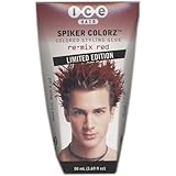 Joico ICE Spiker Colorz Colored Styling Glue - Re-Mix Red (Limited Edition) 1.69 oz