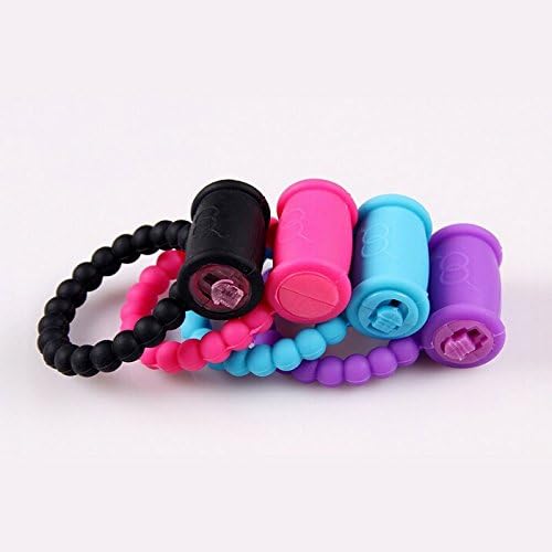 Rosbane TM Pen is Rings S e x Vib ra tion Co ck Ring Pen is Vib ra ting Ring Delay Ejaculation S e x Products for Couples