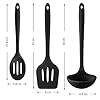 Silicone-Kitchen-Utensils-Set-3-Piece-Ladle-Slotted-Spoon-Slotted-Turner-Included-Durable-and-Non-Stick-Cooking-Utensils-for-Frying-Serving-Baking Silicone Kitchen Utensils Set for Cooking, 3 Pieces Nonstick Ladle, Slotted Spoon and Slotted Turner, Durable Cooking…