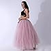 Adult Puffy Long Tutu Tulle Skirt 100cm Floor Length Women Wedding Skirts